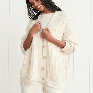 Jenni Kayne Cream Knit Cardigan